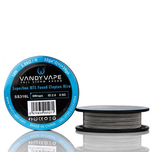 Vandy Vape Superfine MTL Wire Spools - 10 FEET | Vape Store