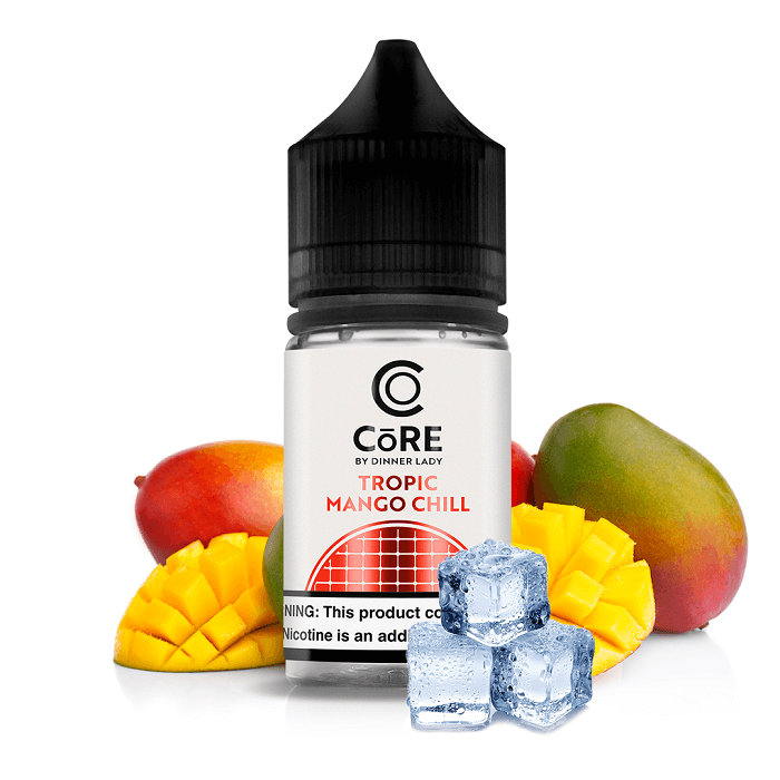 Tropic Mango Chill - Core Salt by Dinner Lady | 30ML Vape Juice | 20MG, 30MG, 50MG | Vape Store