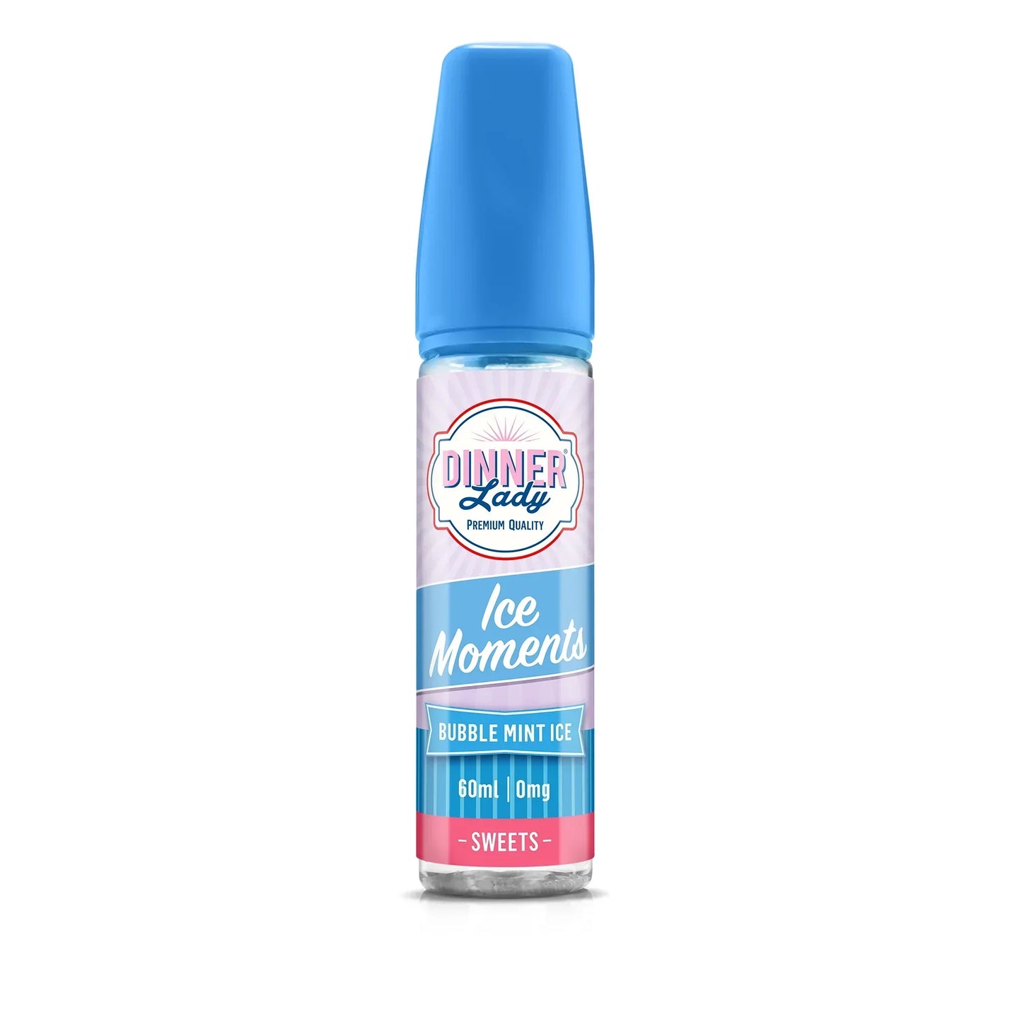 Bubble Mint - Dinner Lady Ice Moments | 60ML Vape Juice | 3MG, 6MG | Vape Store