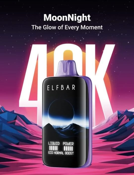 Elfbar Moonlight 40000 Puffs Disposable Vape Premium Vaping in india