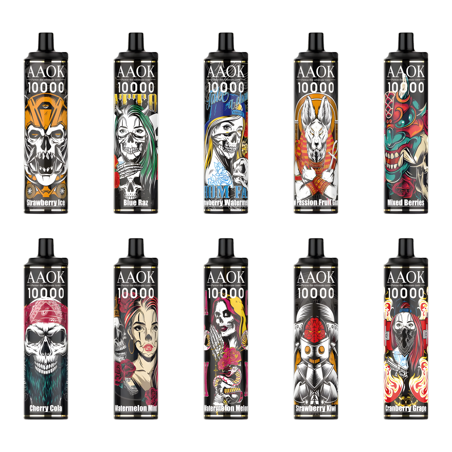 AAOK 11000 Puffs Rechargeable Disposable India | Vape Store