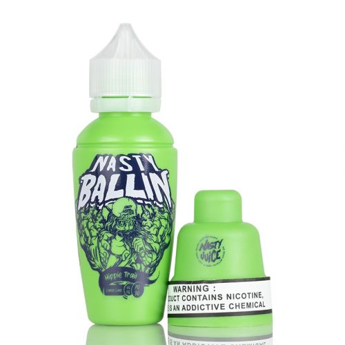 Hippie Trail - Nasty Ballin E-Liquid | 60ML Vape Juice | 0MG, 3MG, 6MG | Vape Store