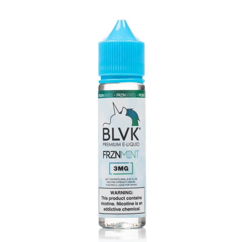 FRZN Mint - BLVK Unicorn | 60ML Vape Juice | 3MG | Vape Store