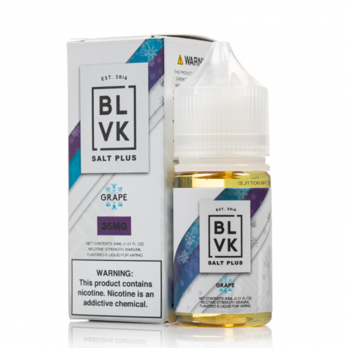 Ice Grape - Blvk Salt Plus | 30ML Vape Juice | 50MG | Vape Store