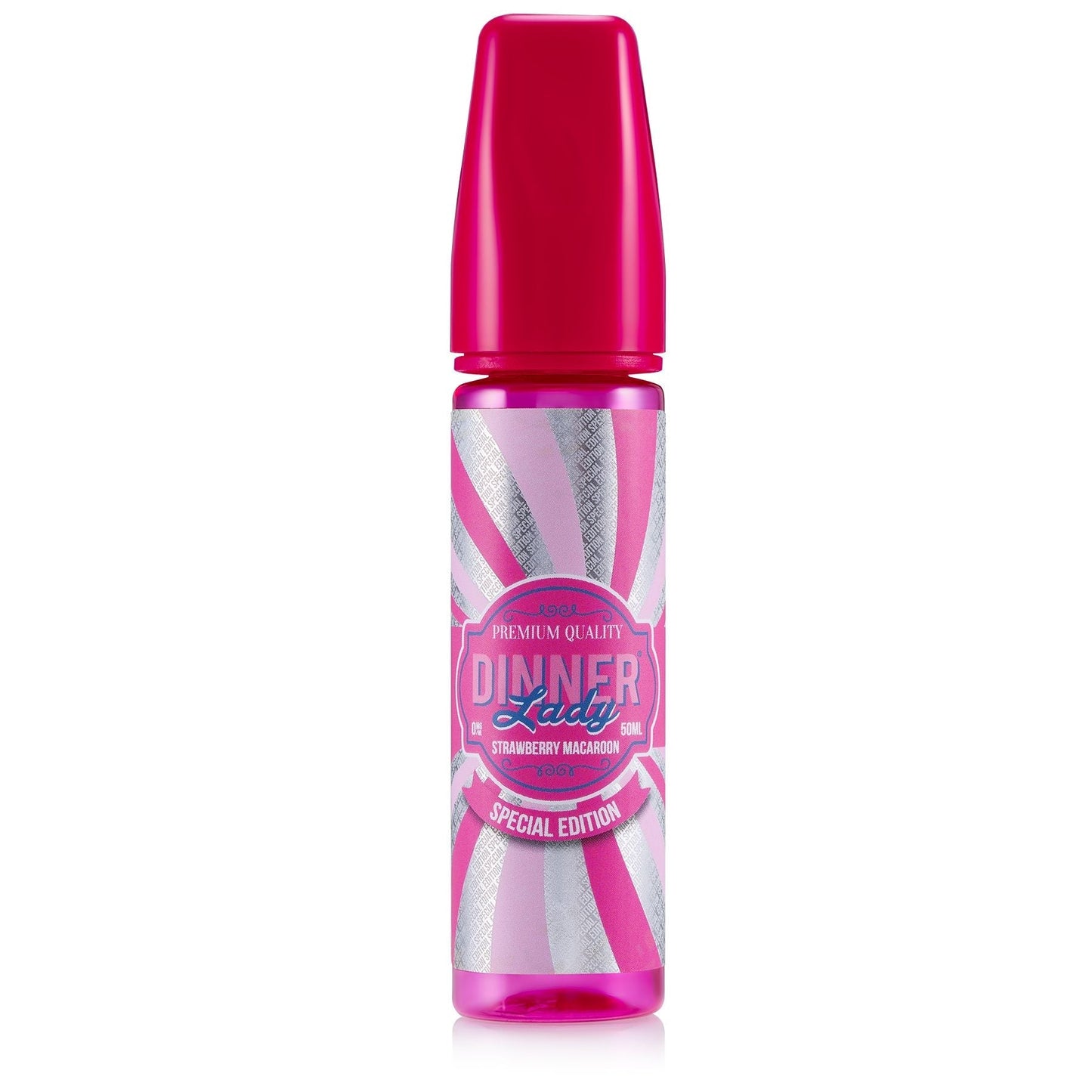 Strawberry Macaroon - Dinner Lady | 60ML Vape Juice | 3MG, 6MG | Vape Store