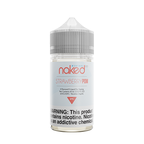Strawberry Pom - Naked 100 Menthol | 60Ml Vape Juice | 3MG, 6MG, 12MG | Vape Store