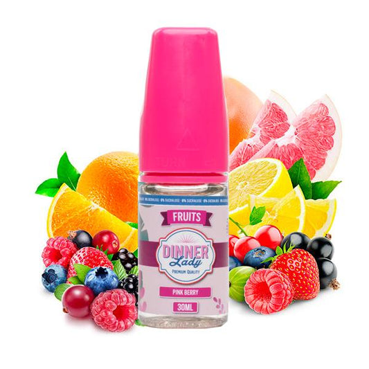 Pink Berry - Dinner Lady Salts | 30ML Vape Juice | 30MG, 50MG | Vape Store