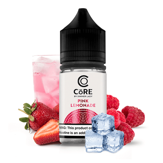 Pink Lemonade - Core Salt by Dinner Lady | 30ML Vape Juice | 20MG, 30MG, 50MG | Vape Store
