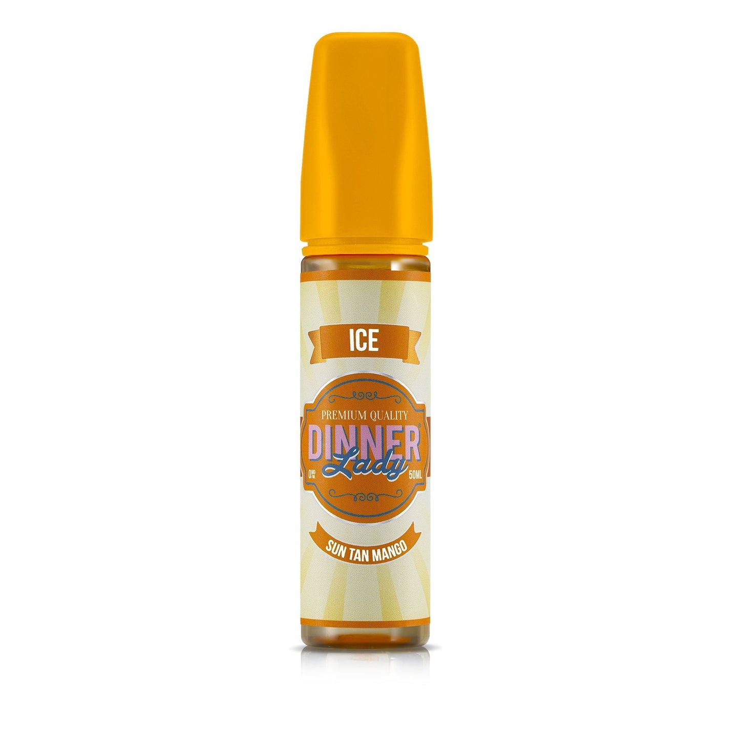 Sun Tan Mango Ice - Dinner Lady | 60ML Vape Juice | 3MG, 6MG | Vape Store
