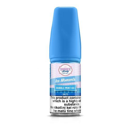 Bubble Mint - Dinner Lady Salts Ice Moments | 30ML Vape Juice | 30MG, 50MG | Vape Store