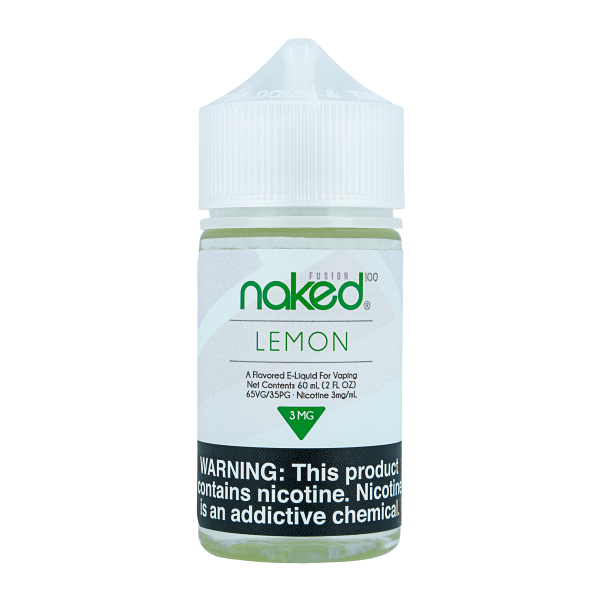 Lemon - Naked 100 Fusion | 60Ml Vape juice | 3MG, 6MG, 12MG | Vape Store