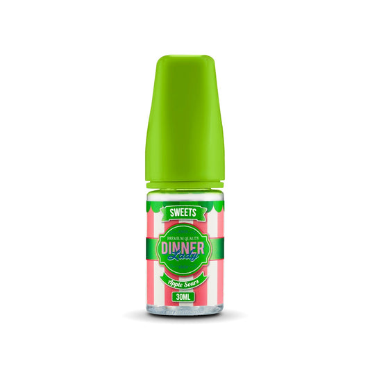 Apple Sours - Dinner Lady Salts | 30Ml Vape Juice | 20MG, 30MG | Vape Store