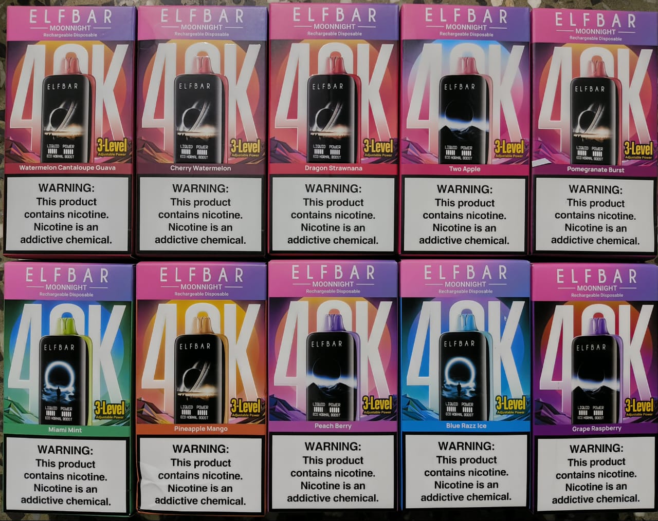 Elfbar Moonlight 40000 Puffs Disposable Vape Premium Vaping in india