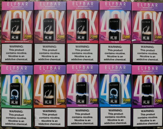 Elfbar Moonlight 40000 Puffs Disposable Vape Premium Vaping in india