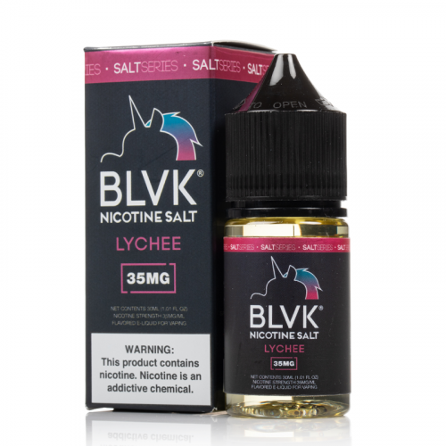 Lychee - BLVK Unicorn Salt | 30ML Vape Juice | 50MG | Vape Store