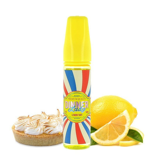 Lemon Tart - Dinner Lady | 60ML Vape Juice | 3MG, 6MG | Vape Store