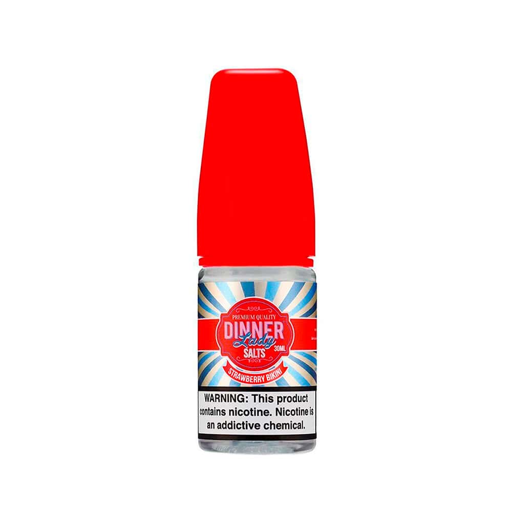 Strawberry Bikini - Dinner Lady Salts | 30Ml Vape Juice | 30MG, 50MG | Vape Store