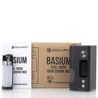 DOVPO x Vaping Biker Basium Squonk 180W Box Mod India | Vape Store
