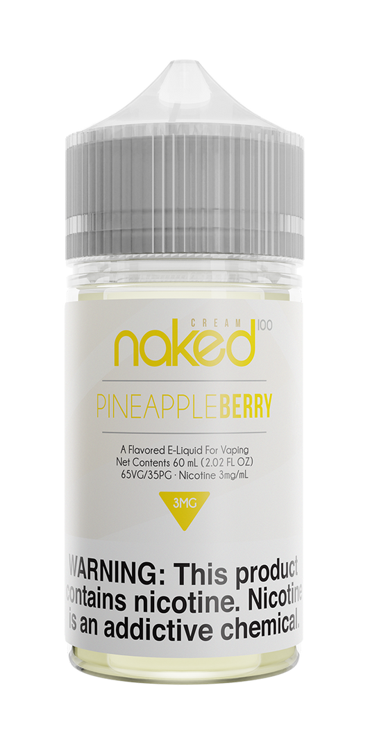 Pineapple Berry - Naked 100 Cream | 60ML Vape Juice | 3MG, 6MG, 12MG | Vape Store
