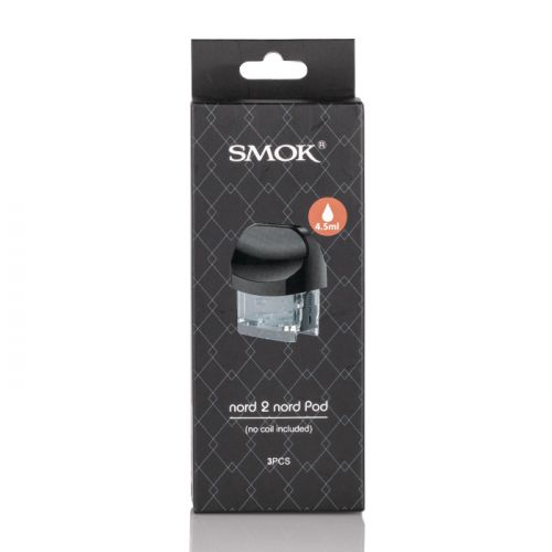 SMOK Nord 2 Replacement Empty Pod Cartridge 4.5ml (3pcs/pack) India | Vape Store