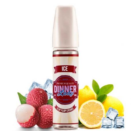 Flip Flop Lychee Ice - Dinner Lady | 60Ml Vape Juice | 3MG, 6MG | Vape Store