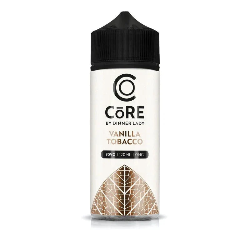 Vanilla Tobacco - Core by Dinner Lady | 120Ml Vape Juice | 3MG, 6MG | Vape Store